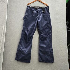 Dakine Men Snow Pants L Navy Blue Cargo Ski Snowboard 32" Inseam